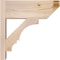 Ekena Millwork Balboa Slat Smooth Outlooker, Douglas Fir, 7 1/2"W x 18"D x 18"H OUT08X18X18BOA06SDF - alternate 2